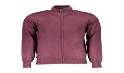U.S. GRAND POLO CARDIGAN UOMO ROSSO