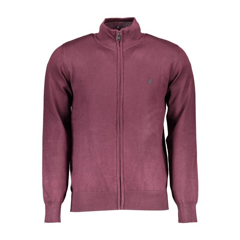 U.S. GRAND POLO CARDIGAN UOMO ROSSO