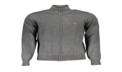 U.S. GRAND POLO CARDIGAN UOMO GRIGIO