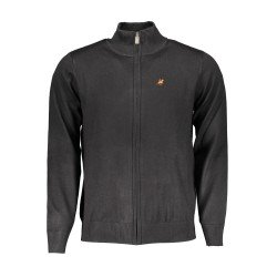 U.S. GRAND POLO CARDIGAN UOMO NERO