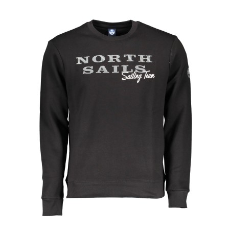 NORTH SAILS FELPA SENZA ZIP UOMO NERO