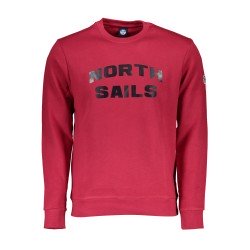 NORTH SAILS FELPA SENZA ZIP UOMO ROSSO
