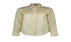 GANT CAMICIA MANICHE LUNGHE DONNA BEIGE