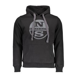 NORTH SAILS FELPA SENZA ZIP UOMO NERO