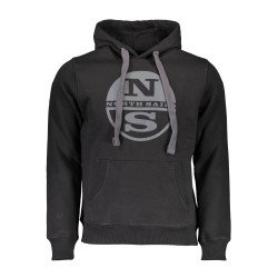 NORTH SAILS FELPA SENZA ZIP UOMO NERO