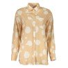 GANT CAMICIA MANICHE LUNGHE DONNA BEIGE