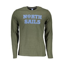 NORTH SAILS T-SHIRT MANICHE LUNGHE UOMO VERDE
