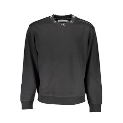 CALVIN KLEIN FELPA SENZA ZIP UOMO NERO