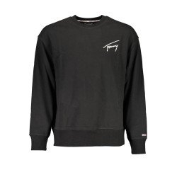 TOMMY HILFIGER FELPA SENZA ZIP UOMO NERO