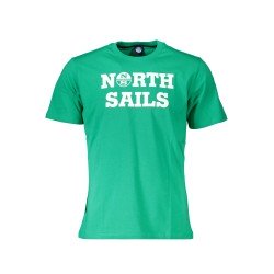 NORTH SAILS T-SHIRT MANICHE CORTE UOMO VERDE
