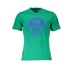NORTH SAILS T-SHIRT MANICHE CORTE UOMO VERDE