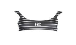 KARL LAGERFELD BEACHWEAR COSTUME PARTE SOPRA DONNA NERO