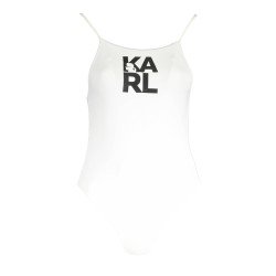 KARL LAGERFELD BEACHWEAR COSTUME INTERO DONNA BIANCO