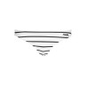 KARL LAGERFELD BEACHWEAR COSTUME PARTE SOTTO DONNA BIANCO