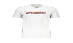 GUESS JEANS T-SHIRT MANICHE CORTE UOMO GRIGIO