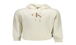 CALVIN KLEIN FELPA SENZA ZIP UOMO BIANCO