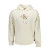 CALVIN KLEIN FELPA SENZA ZIP UOMO BIANCO