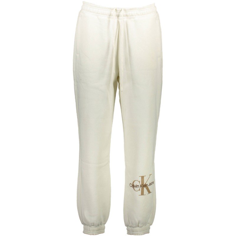 CALVIN KLEIN PANTALONE DONNA BIANCO