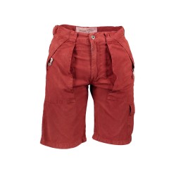 MURPHY&NYE PANTALONE BERMUDA UOMO ROSSO