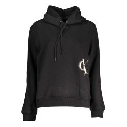CALVIN KLEIN FELPA SENZA ZIP DONNA NERO