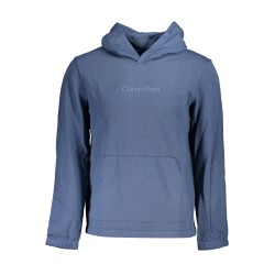 CALVIN KLEIN FELPA SENZA ZIP UOMO BLU