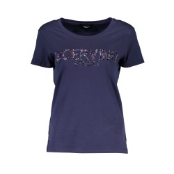 SCERVINO STREET T-SHIRT MANICHE CORTE DONNA BLU