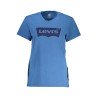 LEVI'S T-SHIRT MANICHE CORTE DONNA BLU