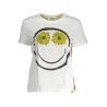 DESIGUAL T-SHIRT MANICHE CORTE DONNA BIANCO
