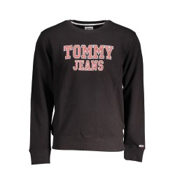 TOMMY HILFIGER FELPA SENZA ZIP UOMO NERO