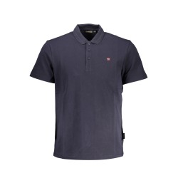 NAPAPIJRI POLO MANICHE CORTE UOMO BLU