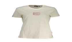 NAPAPIJRI T-SHIRT MANICHE CORTE DONNA BIANCO