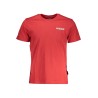 NAPAPIJRI T-SHIRT MANICHE CORTE UOMO ROSSO