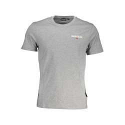 NAPAPIJRI T-SHIRT MANICHE CORTE UOMO GRIGIO