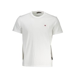 NAPAPIJRI T-SHIRT MANICHE CORTE UOMO BIANCO