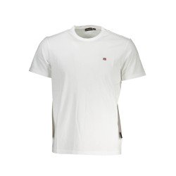NAPAPIJRI T-SHIRT MANICHE CORTE UOMO BIANCO