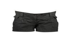 DATCH PANTALONE SHORT DONNA NERO