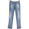 RE-START JEANS DENIM DONNA AZZURRO