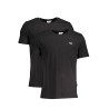 FILA T-SHIRT MANICHE CORTE UOMO NERO