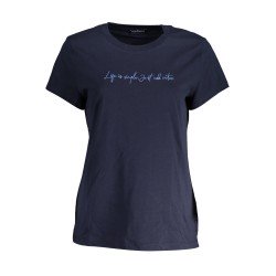 NORTH SAILS T-SHIRT MANICHE CORTE DONNA BLU