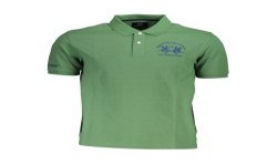LA MARTINA POLO MANICHE CORTE UOMO VERDE
