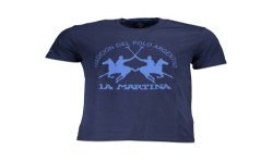 LA MARTINA T-SHIRT MANICHE CORTE UOMO BLU