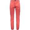 GANT PANTALONE UOMO ROSSO
