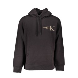 CALVIN KLEIN FELPA SENZA ZIP UOMO NERO