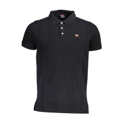 NORWAY 1963 POLO MANICHE CORTE UOMO NERO