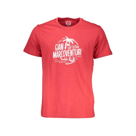 GIAN MARCO VENTURI T-SHIRT MANICHE CORTE UOMO ROSSO