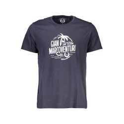 GIAN MARCO VENTURI T-SHIRT MANICHE CORTE UOMO BLU