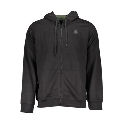 GIAN MARCO VENTURI FELPA CON ZIP UOMO NERO
