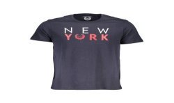 GIAN MARCO VENTURI T-SHIRT MANICHE CORTE UOMO BLU