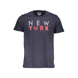 GIAN MARCO VENTURI T-SHIRT MANICHE CORTE UOMO BLU