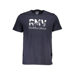 GIAN MARCO VENTURI T-SHIRT MANICHE CORTE UOMO BLU